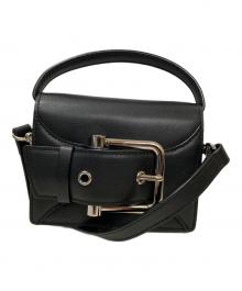 osoi（オソイ）の古着「BELTWD BOUCLE/ショルダーバッグ」｜ブラック