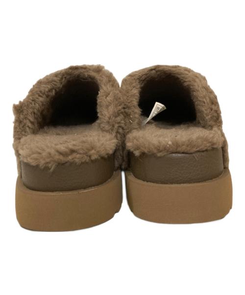 UGG（アグ）UGG (アグ) Fuzz Sugar Slide ブラウン サイズ:24cmの古着・服飾アイテム