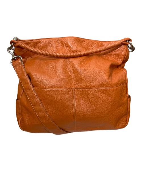 Hamano（ハマノ）Hamano (ハマノ) 2WAYバッグ オレンジの古着・服飾アイテム