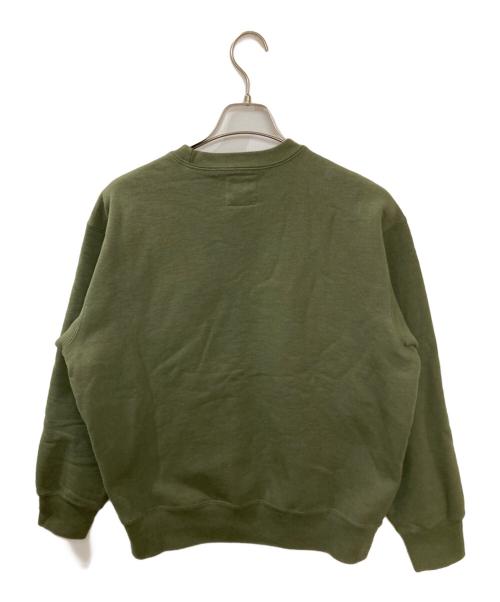 SUPREME（シュプリーム）SUPREME (シュプリーム) YOHJI YAMAMOTO (ヨウジヤマモト) クルーネックスウェット カーキ サイズ:Sの古着・服飾アイテム