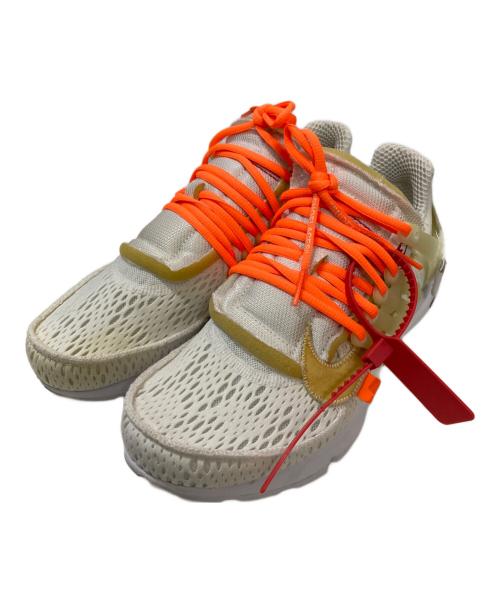 NIKE（ナイキ）NIKE (ナイキ) OFFWHITE (オフホワイト) THE 10 AIR PRESTO ホワイト サイズ:26cmの古着・服飾アイテム