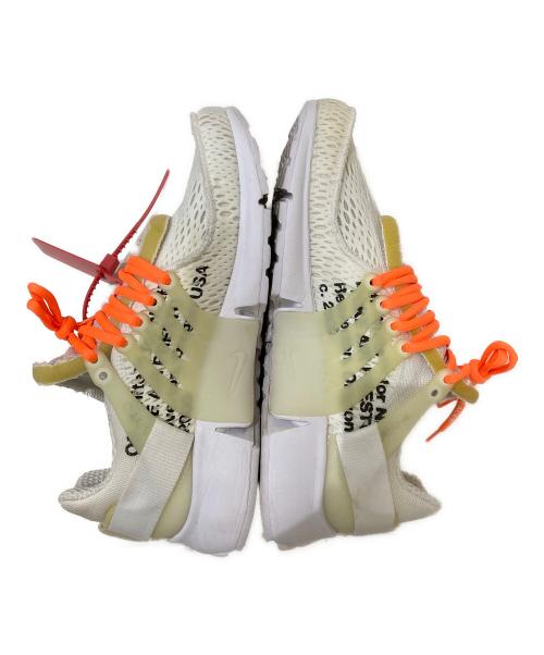 NIKE（ナイキ）NIKE (ナイキ) OFFWHITE (オフホワイト) THE 10 AIR PRESTO ホワイト サイズ:26cmの古着・服飾アイテム