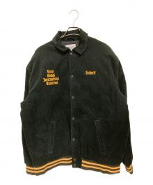 Carhartt WIP（カーハート ワークインプログレス）の古着「LETTERMAN JACKET / レターマンジャケット」｜グリーン