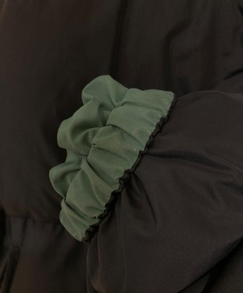 X-LARGE（エクストララージ）X-LARGE (エクストララージ) リバーシブルダウンジャケット ブラック×グリーン サイズ:XLの古着・服飾アイテム