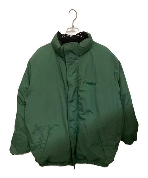 X-LARGE（エクストララージ）X-LARGE (エクストララージ) リバーシブルダウンジャケット ブラック×グリーン サイズ:XLの古着・服飾アイテム