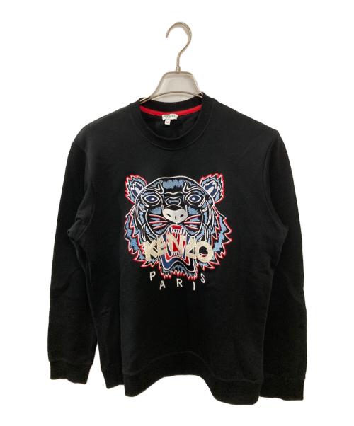KENZO（ケンゾー）KENZO (ケンゾー) CLASSIC TIGER CREW NECK SWEAT ブラック サイズ:Mの古着・服飾アイテム
