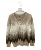 lenoリノ）の古着「MOHAIR CARDIGAN」｜ベージュ