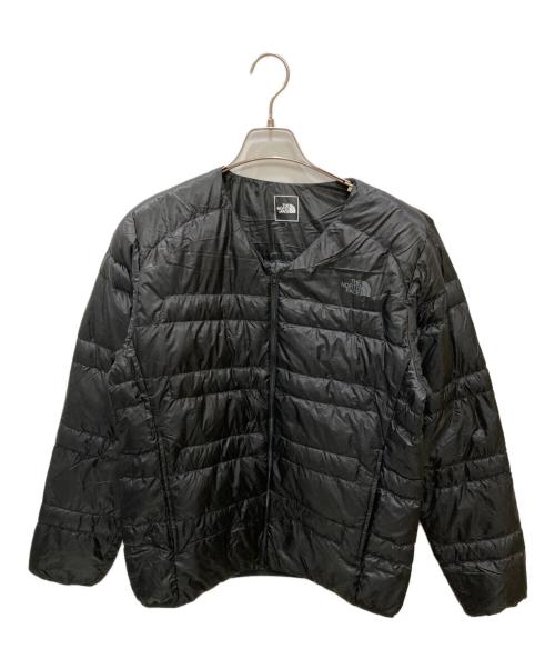 THE NORTH FACE（ザ ノース フェイス）THE NORTH FACE (ザ ノース フェイス) エクスプローラーパーセルダウンカーディガン ブラック サイズ:Lの古着・服飾アイテム