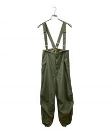 BEAMS BOY（ビームスボーイ）の古着「US ARMY オーバー パンツ / ミリタリー サロペット」｜オリーブ