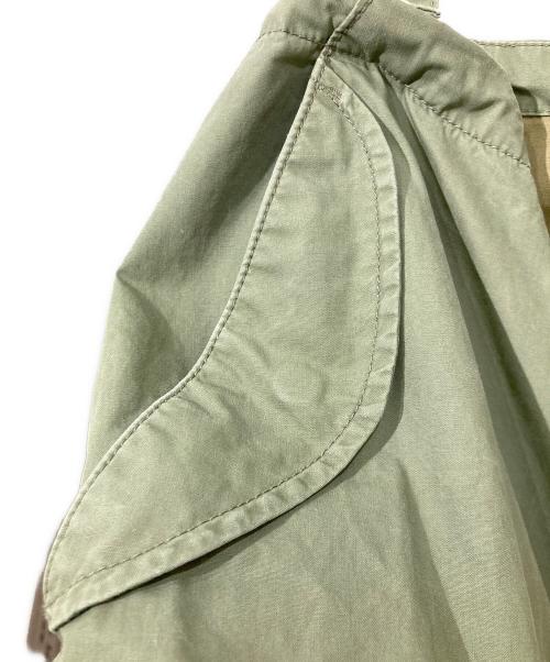 BEAMS BOY（ビームスボーイ）BEAMS BOY (ビームスボーイ) US ARMY オーバー パンツ / ミリタリー サロペット オリーブ サイズ:Freeの古着・服飾アイテム
