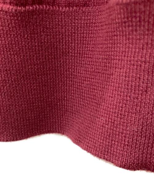 JOHN SMEDLEY（ジョンスメドレー）JOHN SMEDLEY (ジョンスメドレー) FRED PERRY (フレッドペリー) 襟付カットソー レッド サイズ:Lの古着・服飾アイテム