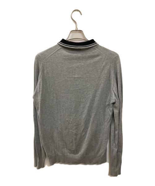 JOHN SMEDLEY（ジョンスメドレー）JOHN SMEDLEY (ジョンスメドレー) FRED PERRY (フレッドペリー) 襟付カットソー グレー サイズ:Mの古着・服飾アイテム