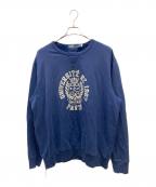 POLO RALPH LAURENポロ・ラルフローレン）の古着「カレッジスウェット」｜ネイビー