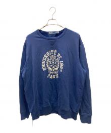 POLO RALPH LAUREN（ポロ・ラルフローレン）の古着「カレッジスウェット」｜ネイビー