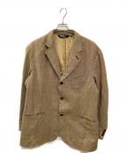POLO RALPH LAURENポロ・ラルフローレン）の古着「古着コットンウールツイードテーラードジャケット」｜ブラウン