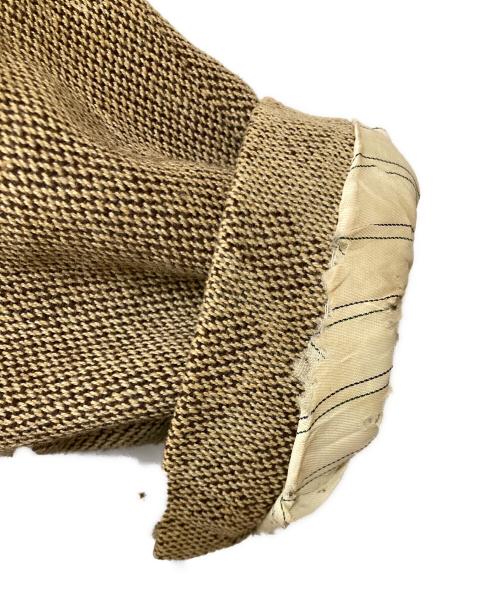 POLO RALPH LAUREN（ポロ・ラルフローレン）POLO RALPH LAUREN (ポロ・ラルフローレン) 古着コットンウールツイードテーラードジャケット ブラウン サイズ:XLの古着・服飾アイテム