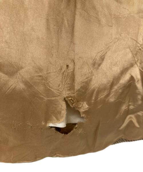 POLO RALPH LAUREN（ポロ・ラルフローレン）POLO RALPH LAUREN (ポロ・ラルフローレン) 古着コットンウールツイードテーラードジャケット ブラウン サイズ:XLの古着・服飾アイテム