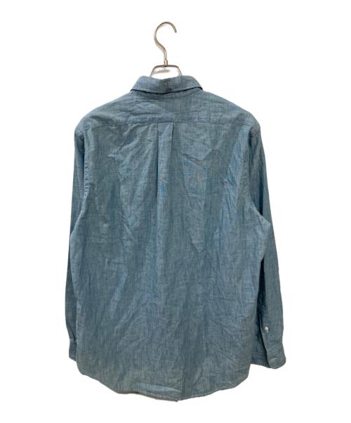 POLO RALPH LAUREN（ポロ・ラルフローレン）POLO RALPH LAUREN (ポロ・ラルフローレン) シャンブレーシャツ インディゴ サイズ:Lの古着・服飾アイテム