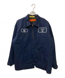 RED KAP（レッド キャップ）の古着「古着 舞妓刺繍中綿ワークジャケット」｜ネイビー