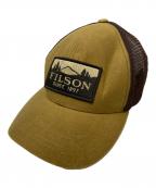 FILSONフィルソン）の古着「オイルド ロガーメッシュキャップ」｜ブラウン