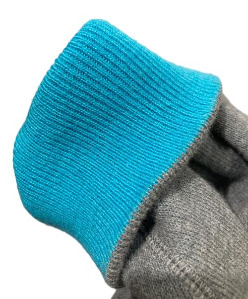 Mila Owen（ミラオーウェン）Mila Owen (ミラオーウェン) バイカラースウェットライクニット グレー サイズ:Fの古着・服飾アイテム