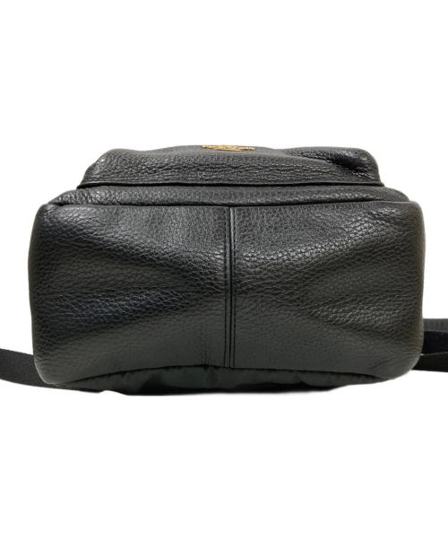 COACH（コーチ）COACH (コーチ) レザーミニバックパック ブラックの古着・服飾アイテム