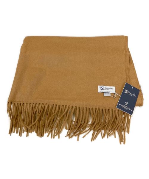 JOHNSTONS OF ELGIN（ジョンストンズオブエルガン）JOHNSTONS OF ELGIN (ジョンストンズオブエルガン) カシミヤマフラー ベージュの古着・服飾アイテム