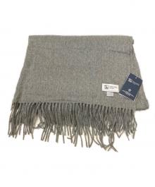 JOHNSTONS OF ELGIN（ジョンストンズオブエルガン）の古着「カシミヤマフラー」｜グレー