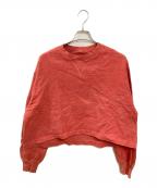 THE NORTHFACE PURPLELABELザ・ノースフェイス パープルレーベル）の古着「ロングスリーブクロップドTシャツ」｜オレンジ