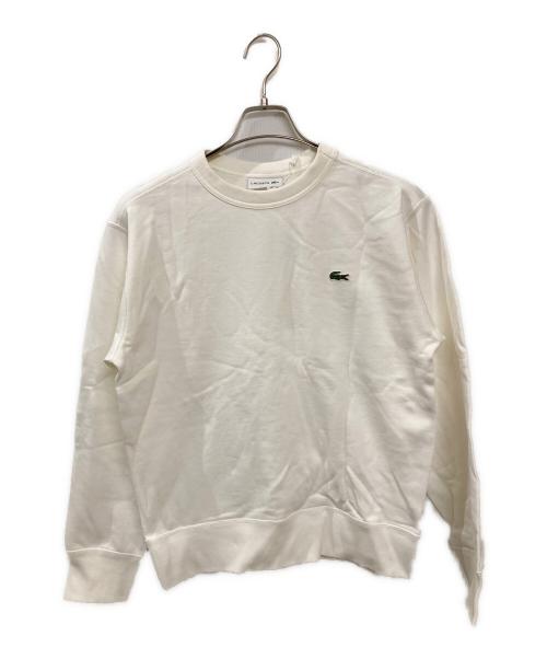 LACOSTE（ラコステ）LACOSTE (ラコステ) スウェット ホワイト サイズ:Sの古着・服飾アイテム