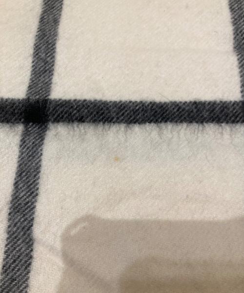 JOHNSTONS OF ELGIN（ジョンストンズオブエルガン）JOHNSTONS OF ELGIN (ジョンストンズオブエルガン) カシミヤ大判ストール ホワイトの古着・服飾アイテム