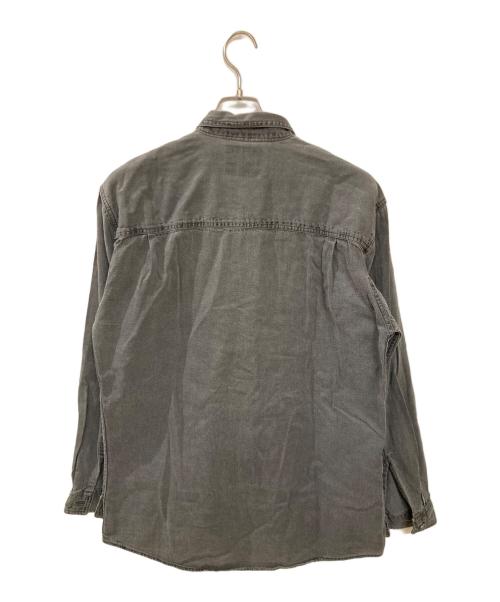 LEVI'S（リーバイス）LEVI'S (リーバイス) 90ｓブラックデニムシャツ グレー サイズ:Mの古着・服飾アイテム