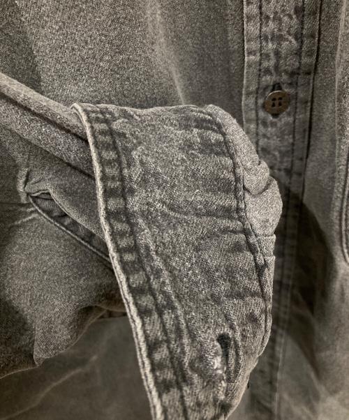 LEVI'S（リーバイス）LEVI'S (リーバイス) 90ｓブラックデニムシャツ グレー サイズ:Mの古着・服飾アイテム