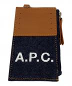 A.P.C.アーペーセー）の古着「デニムフラグメントケース」｜インディゴ