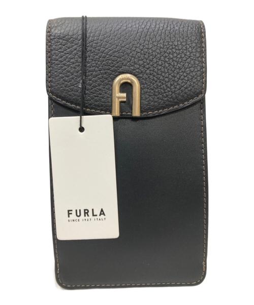 FURLA（フルラ）FURLA (フルラ) PRIMULA/ミニフォンケース ブラックの古着・服飾アイテム
