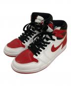 NIKEナイキ）の古着「AIR JORDAN 1 RETRO HIGH OG」｜ホワイト×レッド