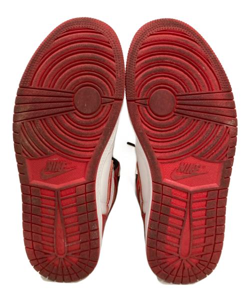 NIKE（ナイキ）NIKE (ナイキ) AIR JORDAN 1 RETRO HIGH OG ホワイト×レッド サイズ:26の古着・服飾アイテム
