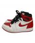 NIKE (ナイキ) AIR JORDAN 1 RETRO HIGH OG ホワイト×レッド サイズ:26：8000円