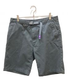 THE NORTHFACE PURPLELABEL（ザ・ノースフェイス パープルレーベル）の古着「Stretch Twill Shorts」｜グレー