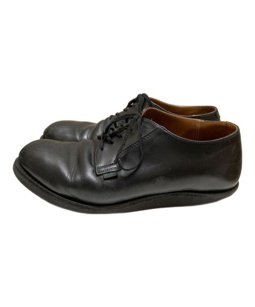RED WING（レッドウィング）RED WING (レッドウィング) オックスフォード ローカット ワーク ブーツ ブラック サイズ:27.5の古着・服飾アイテム