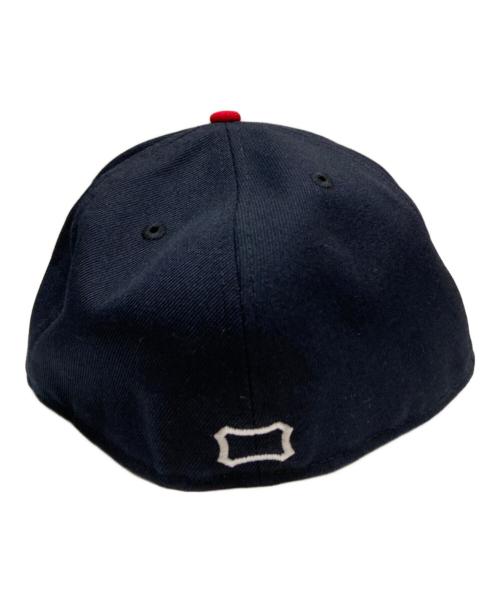 New Era（ニューエラ）New Era (ニューエラ) STANDARD CALIFORNIA (スタンダードカリフォルニア) キャップ ネイビー×レッド サイズ:7 5／8の古着・服飾アイテム