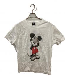 DISNEY×maxsix（ディズニー×マックスシックス）の古着「MICKEY CRISTAL TEE」｜ホワイト