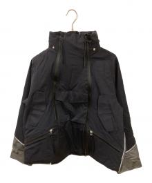 YDOT（ワイドット）の古着「3LAYER DN TECH DOUBLE ZIP JACKET」｜ブラック