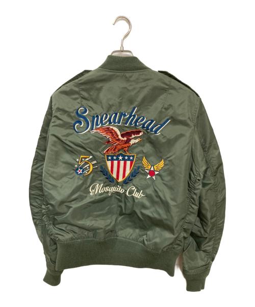 AVIREX（アヴィレックス）AVIREX (アヴィレックス) L-2 5th AIR FORCE フライトジャケット オリーブ サイズ:XLの古着・服飾アイテム