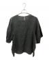 URBAN RESEARCH DOORS (アーバンリサーチドアーズ) リネンブラウス ブラック サイズ:M：4000円
