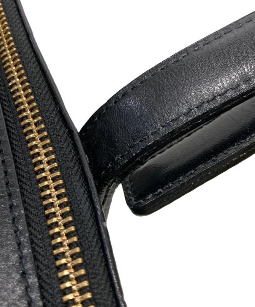 Giada Roberta di Camerino（ジャーダ ロベルタ ディ カメリーノ）Giada Roberta di Camerino (ジャーダ ロベルタ ディ カメリーノ) 復刻クロコ型押しバッグ ブラックの古着・服飾アイテム