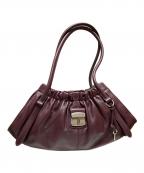 MARC JACOBSマークジェイコブズ）の古着「THE CRISTINA Satchel/ハンドバック」｜パープル