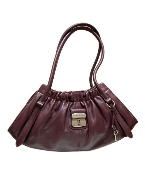 MARC JACOBS（マークジェイコブズ）MARC JACOBS (マークジェイコブズ) THE CRISTINA Satchel/ハンドバック パープルの古着・服飾アイテム
