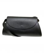 AULENTTIオウレンティ）の古着「DOLLARO MEショルダーバッグ」｜ブラック