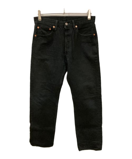LEVI'S（リーバイス）LEVI'S (リーバイス) 501後染めデニムパンツ ブラック サイズ:W31W34の古着・服飾アイテム